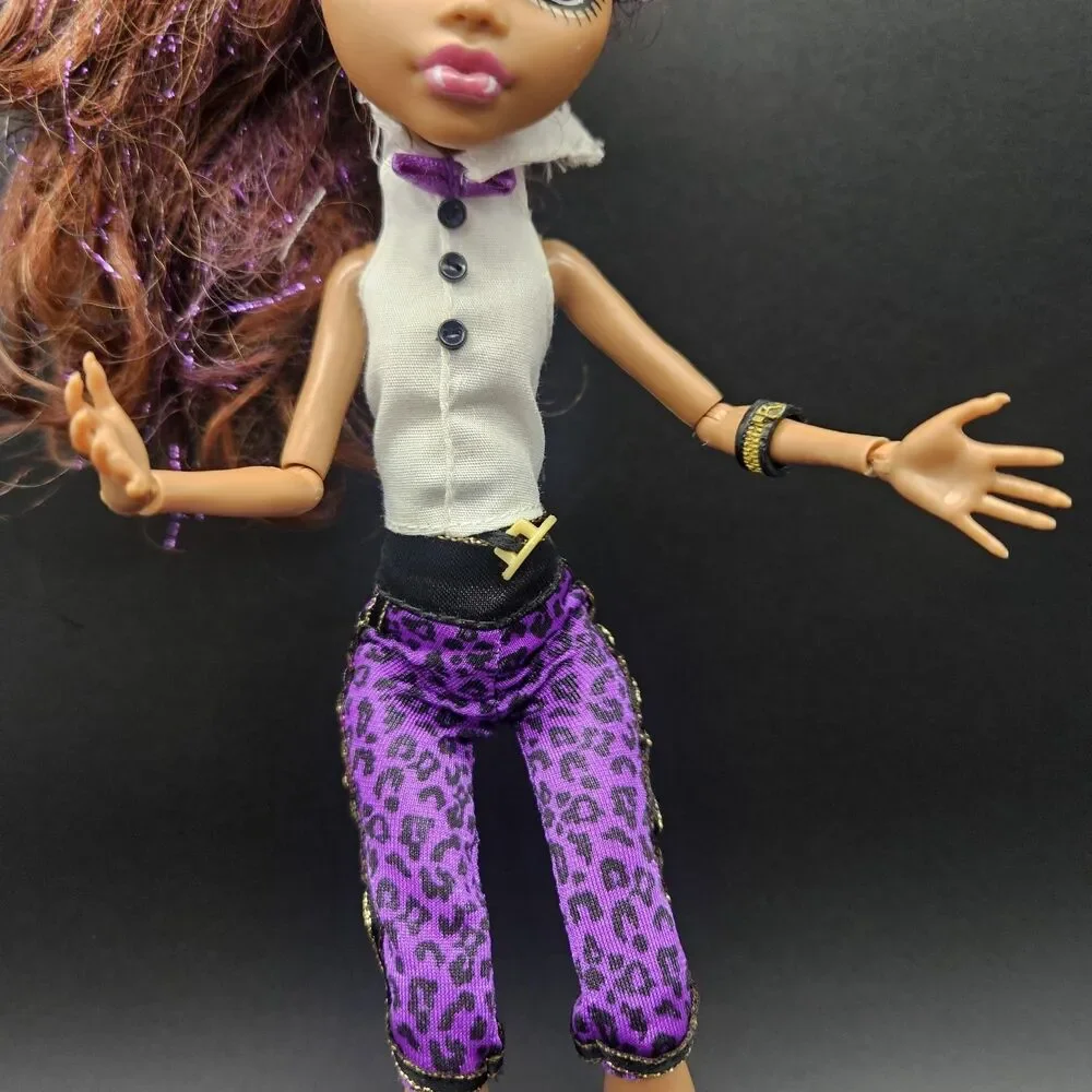 Monster High Clawdeen Wolf Sweet 1600 Dressed Fashion Doll 2008 Mattel Incomplet